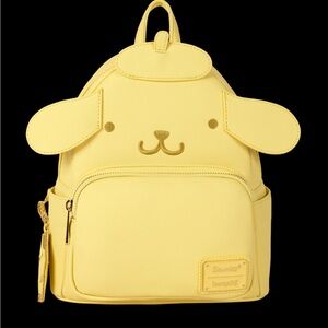 Loungefly Sanrio Pompompurin Monochrome Cosplay Mini Backpack
